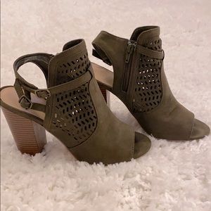 Open Toe Booties